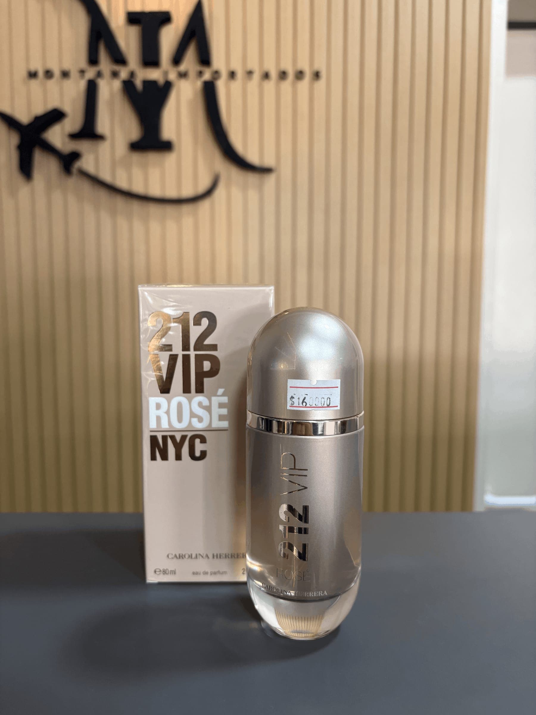 CAROLINA HERRERA 212 VIP ROSE 80ML FEM
